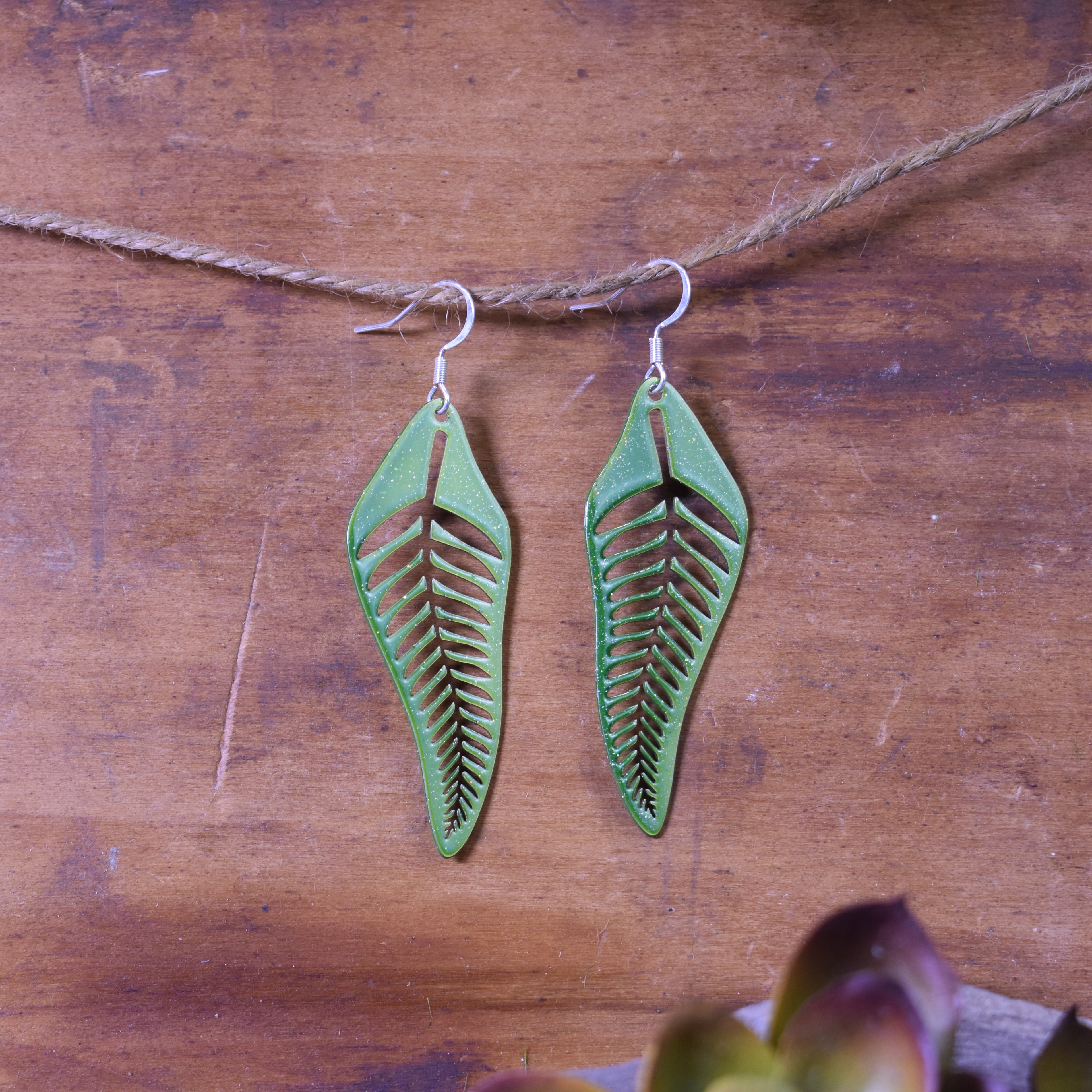 Fern Earrings Lightyear
