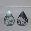 Crawfish Earrings in polished stainless steel