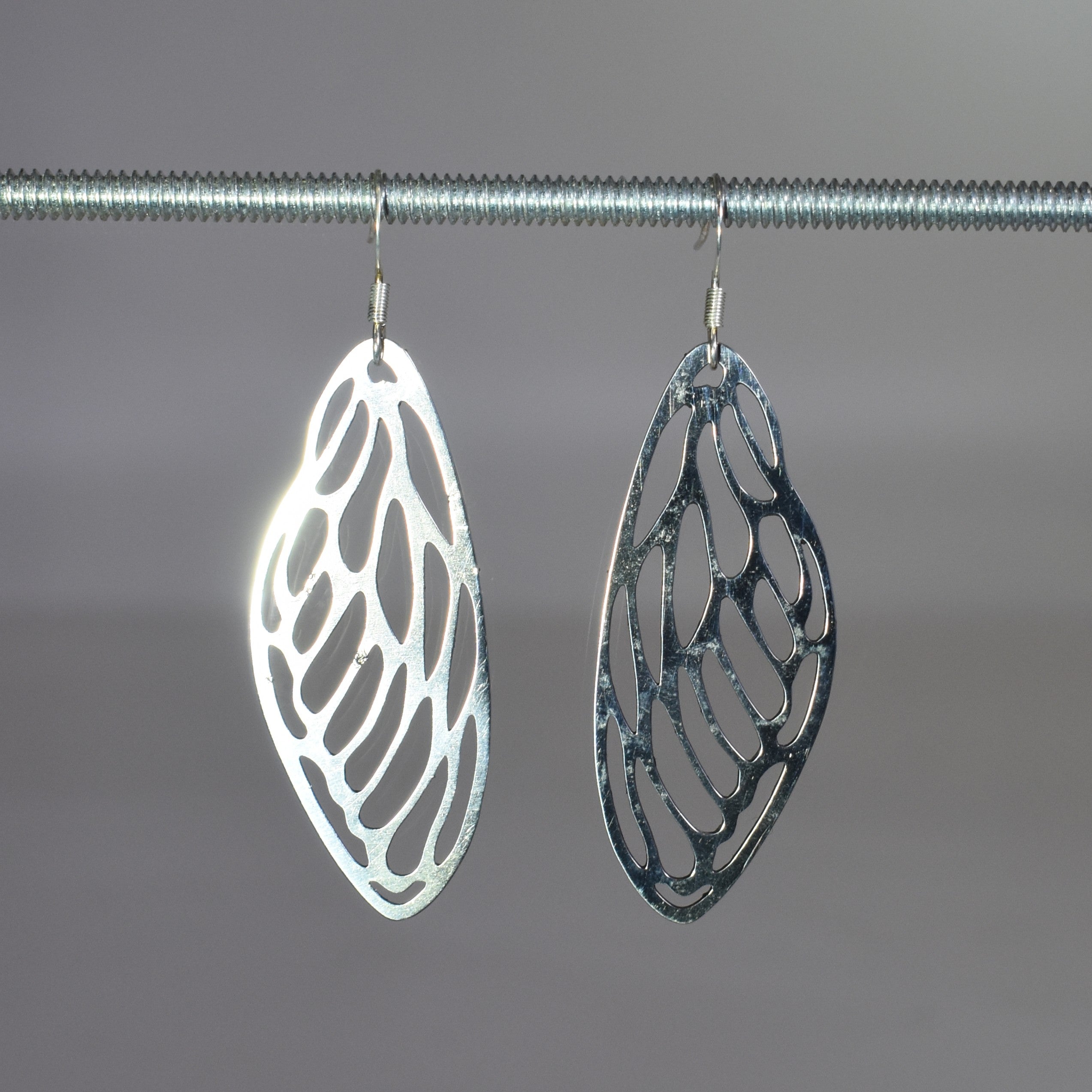 Cicada Wing Drop Earrings