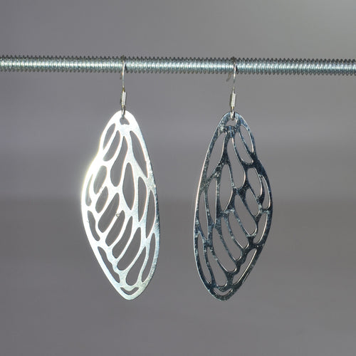 Cicada Wing Drop Earrings