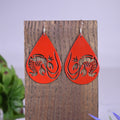 CrawLobsterFish Earrings in RedRed