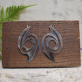 Hurrication Earrings Polished Stainless Steel