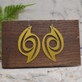 Hurrication Earrings Gold Shimmer