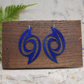 Hurrication Earrings Bright Blue