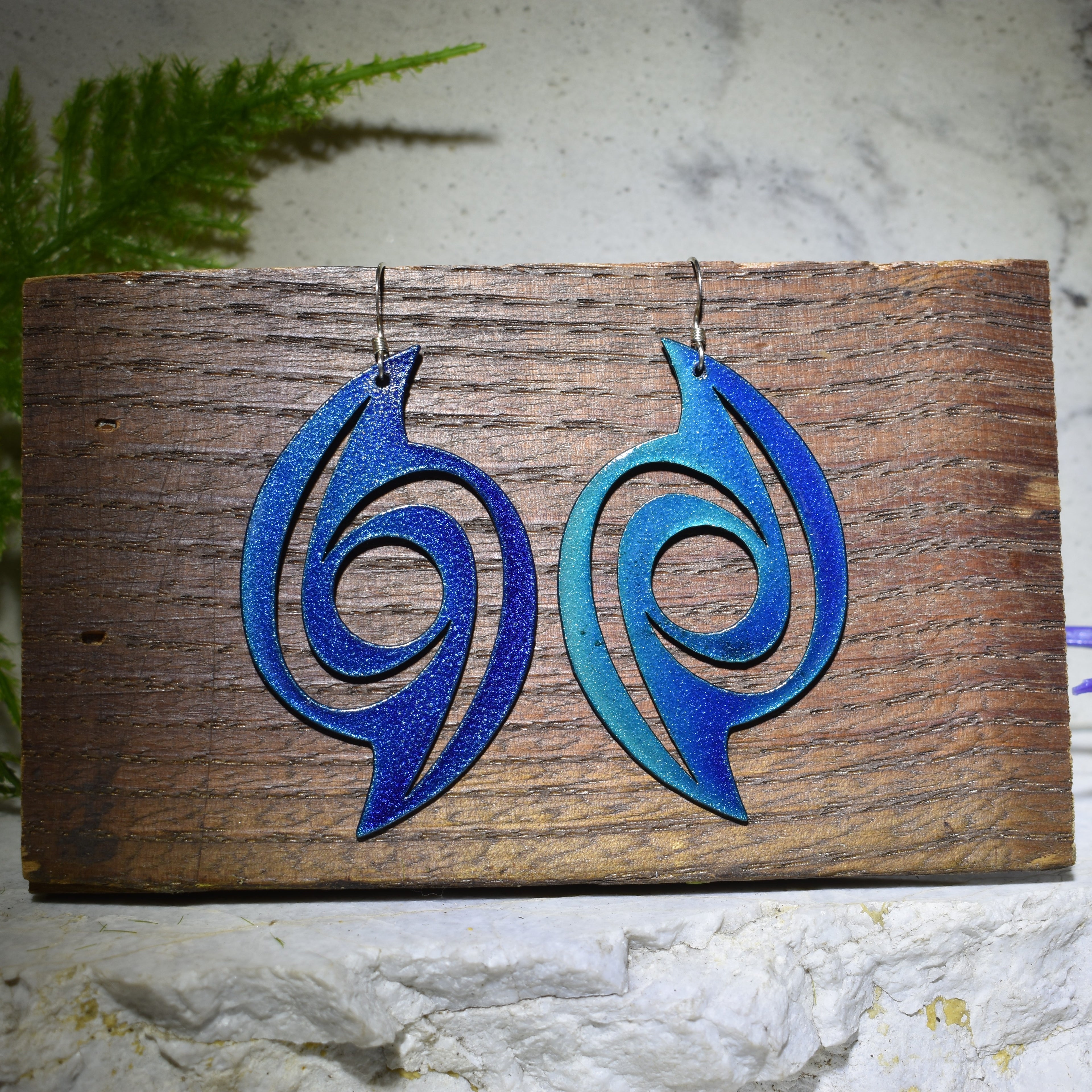 Hurrication Earrings Candy Blue