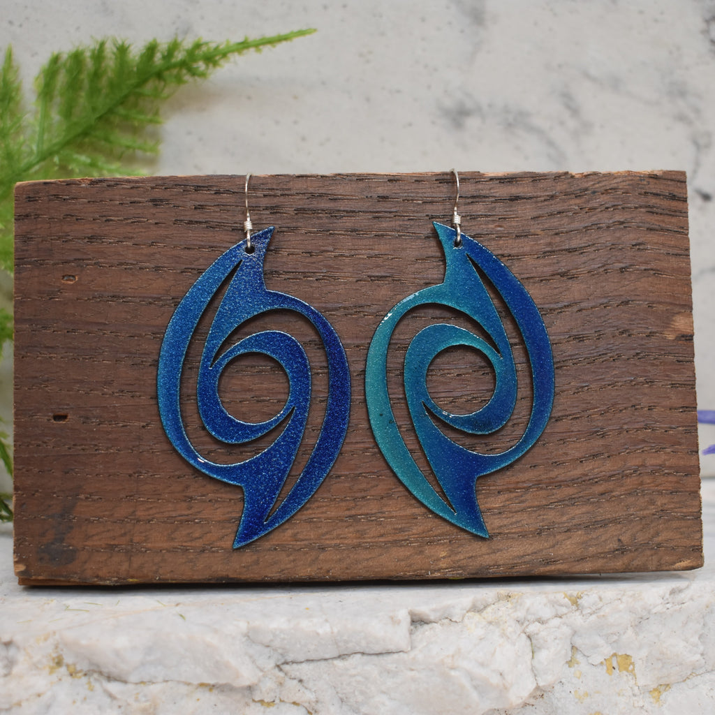 Hurrication Earrings Candy Blue
