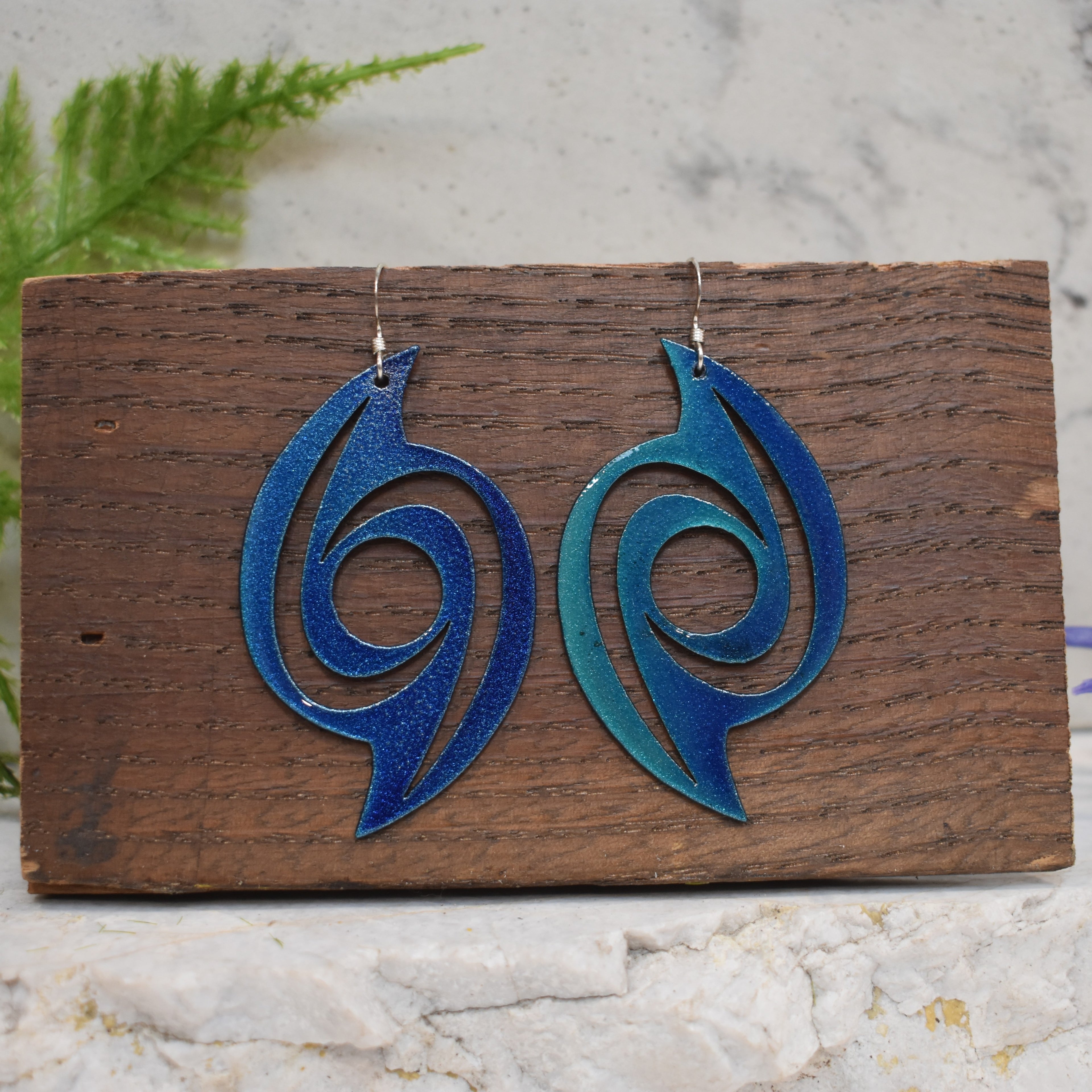 Hurrication Earrings Candy Blue